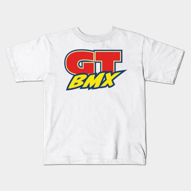 GT BMX logo Kids T-Shirt by nickemporium1